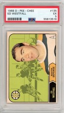 1968 - 1969 OPC O-Pee-Chee Ed Westfall #135 PSA 5 P1464