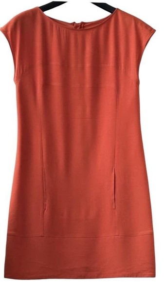 Women Patrizia Pepe Dress Red Silk S