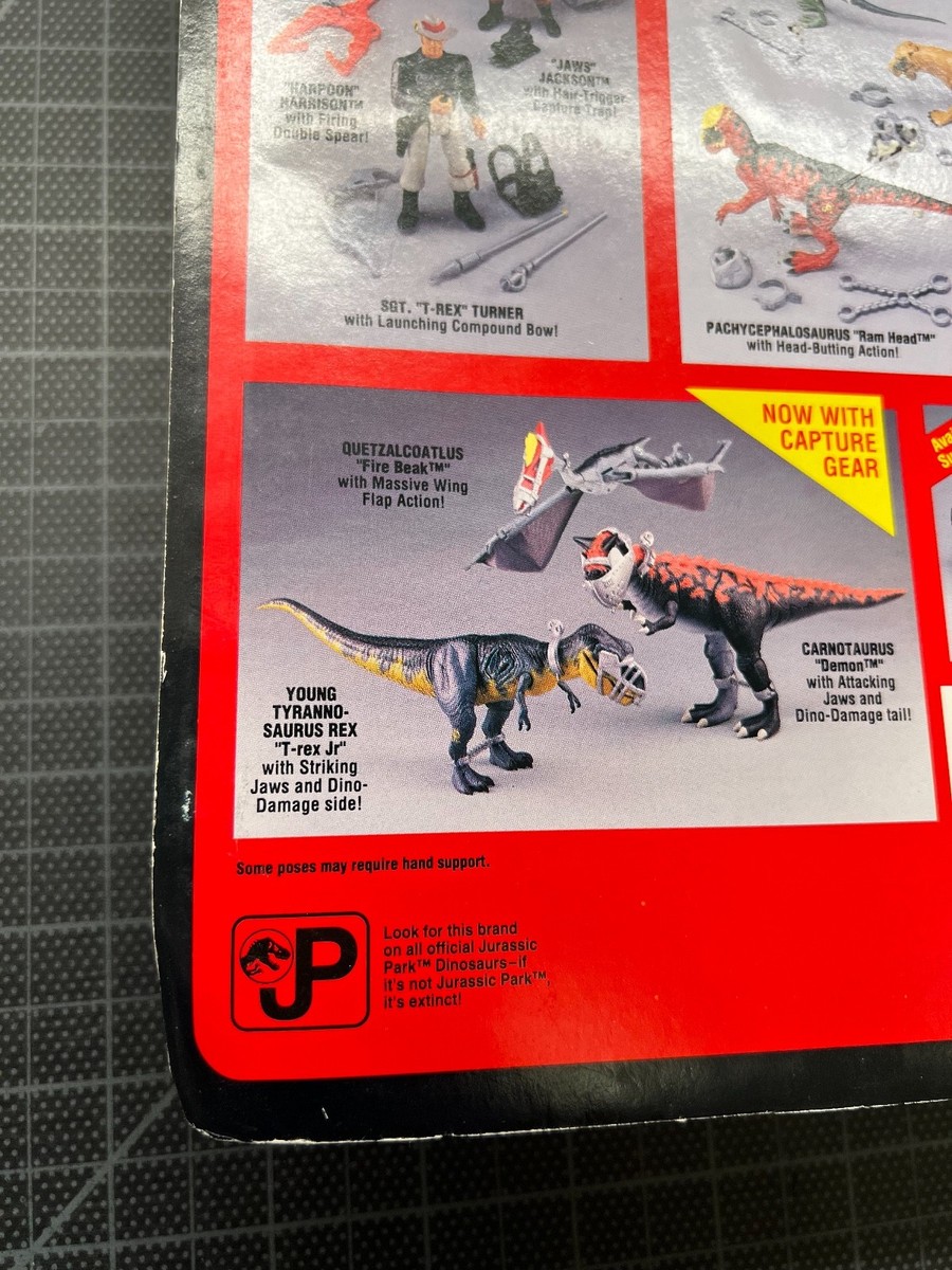 特撮 JURASSIC PARK DINO TRACKER JAWS JACKSON 1993 Jurassic Park Dino Trackers Jaws Jackson Figure Dinosaur