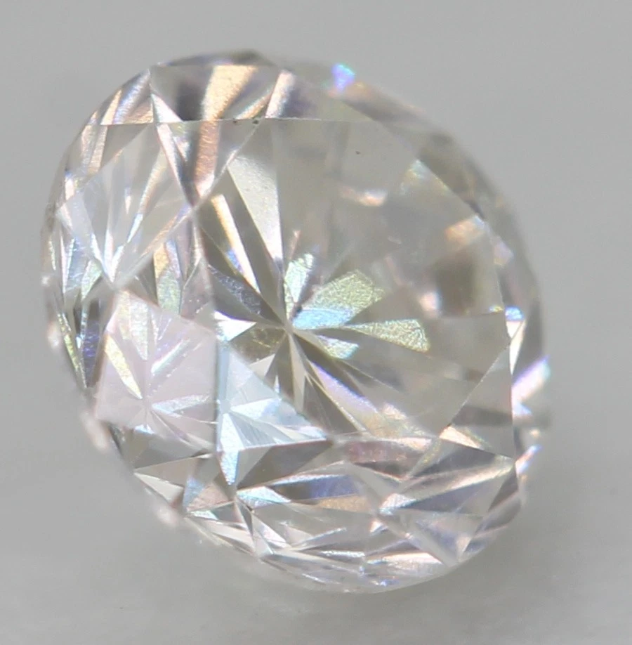 Diamante suelto natural brillante redondo mejorado certificado 0,31 quilates D VVS2 4,2 mm Foto 3 de 4