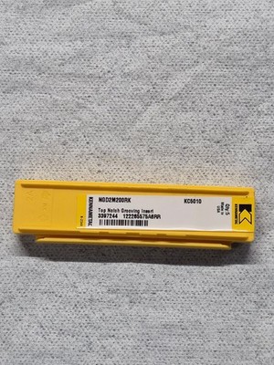 Kennametal NGD2M200RK KC5010 Carbide Top-Notch Grooving Inserts (Box of 5)
