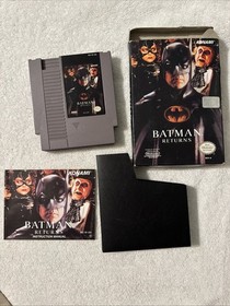 Vintage Batman Returns Nintendo NES Complete In Box