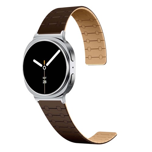 For Samsung Galaxy Watch8/8 Silicon Magnetic Waterproof Sport Band - Picture 2 of 28