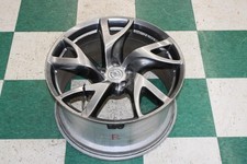 13-17 370z Silver Alloys Rays Forged Rear Five 5 Split Spokes Wheel Rim 19x10 Oe