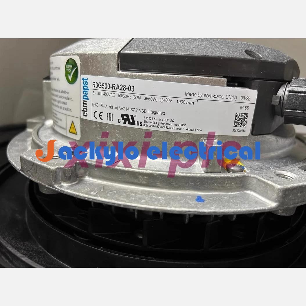 1 NEW R3G500-RA28-03 AHU precision air conditioning cooling fan DHL shipping