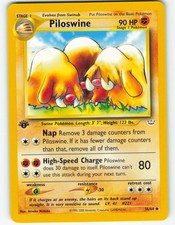 Piloswine [1st Edition] #36 Prices | Pokemon Neo Revelation