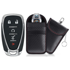 Replacement Smart Key Fob 2020 Chevrolet Traverse FCC: HYQ4EA  Protective Pouch