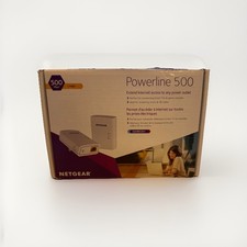 Netgear Powerline 500 XAVB5201 Extend Internet Access Outlet 500 Mbps NEW Sealed