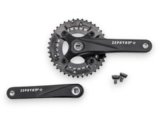 ProWheel Zephyr Kurbelgarnitur 10-fach 28/40 Zähne Kurbel: 170 mm schwarz