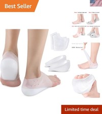Invisible Height Elevators with Arch Support - Repair Dry Heels Comfortably