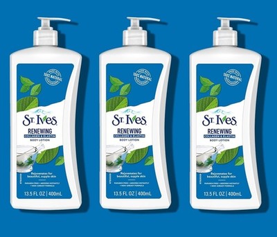 3x - St. Ives RENEWING Collagen & Elastin Body Lotion 13.5 fl oz.   F21
