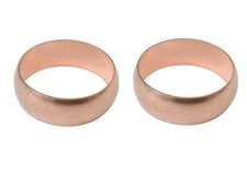 3/4" Imperial Compression Olives / Rings (2 Pack) Converts Metric 22mm Fittings