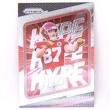 2024 Panini Prizm Travis Kelce Kansas City Chiefs Hype Prizm Card #7