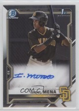 2021 Bowman Chrome Prospects Auto Ismael Mena #CPA-IM Auto 0ko