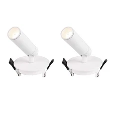 2Pcs COB LED Embed Ceiling Lamp Low Key Mini Spotlight Bar Picture Light Fixture