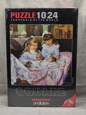 Anatolian 1024 Piece Jigsaw Puzzle 3174 Little Girls Sandra Kuck NEW 61" x 61"