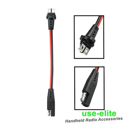 Short Power Cable for GM300 SM50 SM120 GM3188 GM3688 PM400 EM200 CM200 Radio