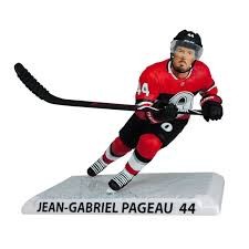 IMPORTS DRAGON Ottawa Senators  Jean-Gabriel Pageau #44 Figure (6 Inch) Limited