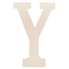 17 Inch DIY Large Wooden Alphabet Letter,Unfinished Wooden Letters for Home W...