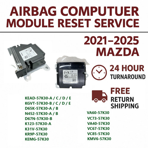 2023-2025 MAZDA CX-90 Module KMV6-57K30 Reset Service Mail-in
