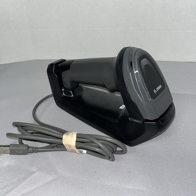 Zebra DS8178 Wireless 2D Barcode Scanner Kit + CR8178-SC Cradle & USB Tested