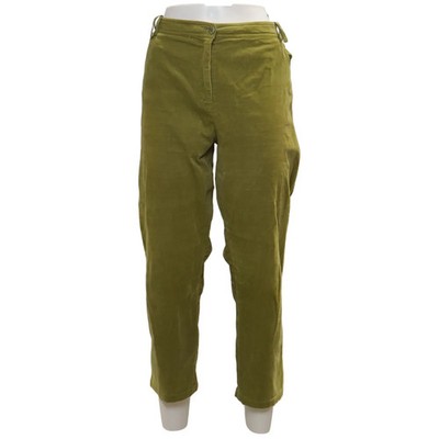 Fabiani, Cordhose, Größe: 48, Grün, Baumwolle/Elasthan, Streifen, Cord #49i