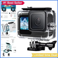 Underwater Diving Housing Case 60M Waterproof for GoPro Hero 13 12 11 10 9