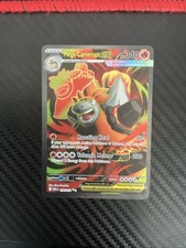 Mega Camerupt Ex 156/132 carta Pokemon ultra rara quasi nuova