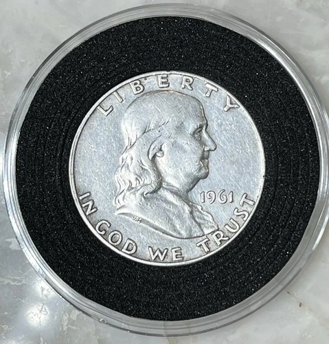 1961-D 50C Franklin Half Dollar