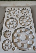 Redesign with Prima Finnabair Decor Mould Mold “Large Gears” RETIRED Craft Resin