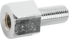 Emgo Universal Mirror Adapter Chrome 8mm Male...