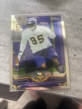 2013 Topps Chrome Rookie Card #68 Sharrif Floyd Minnesota Vikings . rookie card picture