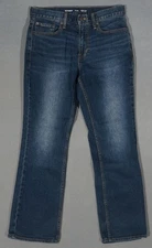 VG01402 **OLD NAVY** BUILT-IN FLEX BOOT CUT JEANS 30X30 (msr 30"x29.5")