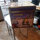 Vintage TMNT Teenage Mutant Ninja Turtles 16" Toy Chest Trunk Display Cube Box