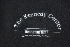 John F. Kennedy Center Full Zip Fleece Jacket Concert Museum Arts Blue Mens XL