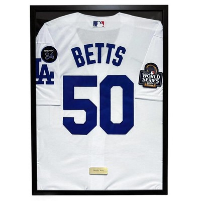 Los Angeles Dodgers Mookie Betts Jersey Framed, Mookie Betts Shirt Framed