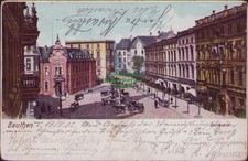 164314 AK Beuthen Oberschlesien Bytom  1902 Boulevard