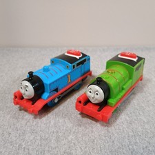 Trackmaster Interactive Talking Thomas and Percy Motorized Train Engine Mattel