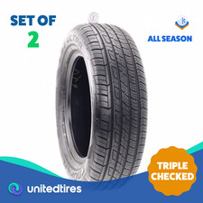 Set Of 2 Used 22565r17 Cooper Cs5 Ultra Touring 102h - 7.532