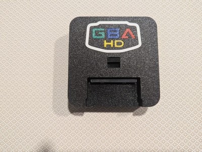 Game Boy Advance HD Console Black. HDMI, SNES Controller Port, USB-C Power.