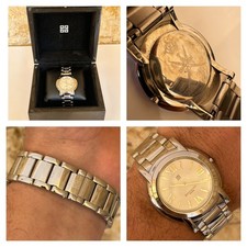 Givenchy Corcovado Watch Sultanate Oman Special Edition SS White 40mm Authentic