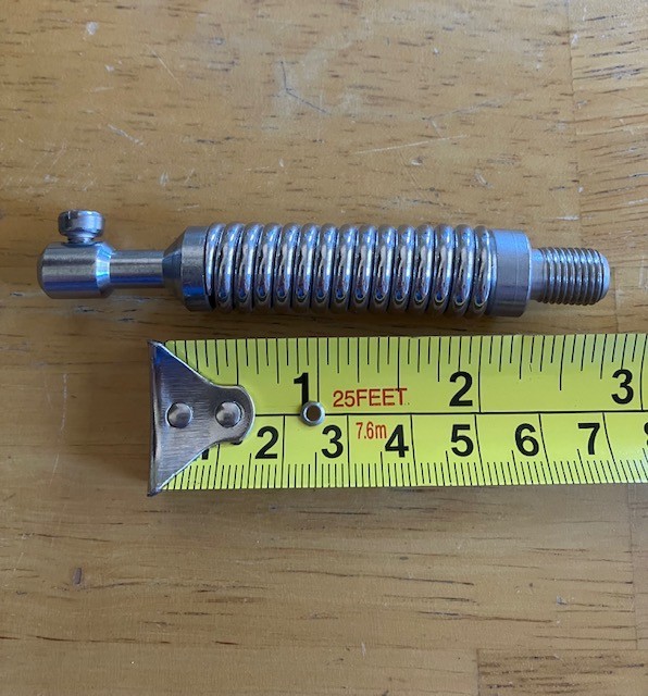 3" Spring Wire Antenna Base Lightweight Ham CB Radio Mount