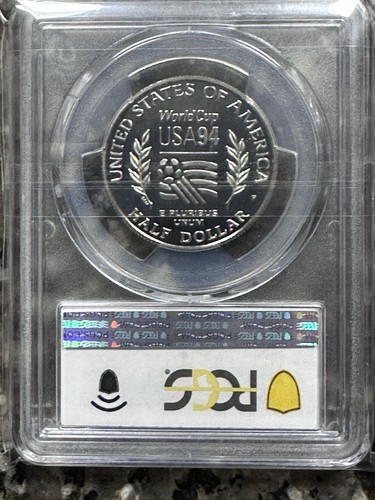 PR70 1994-P DCAM World Cup Commemorative Half Dollar PCGS Population 51 - Picture 2 of 3
