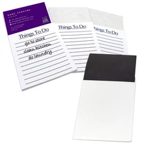 Magnetic Business Card To-Do List Notepads | Refrigerator Magnet Note pad wit...