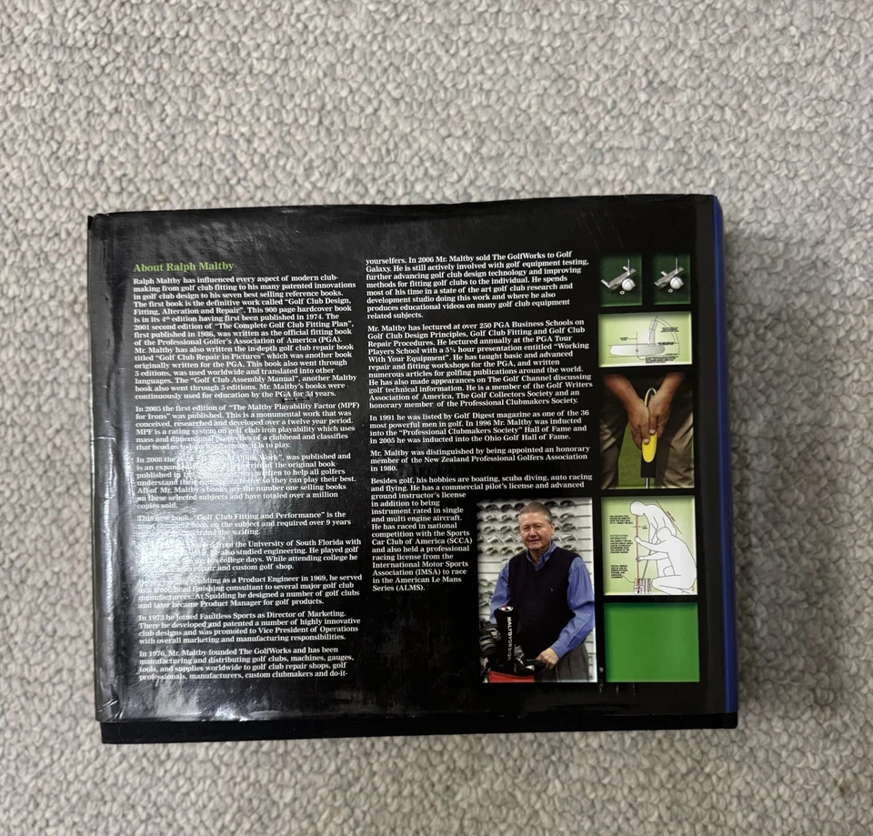 The Complete Book of Golf Club Fitting and Performance by Ralph Maltby - Image 4 of 4