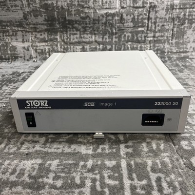 KARL STORZ SCB IMAGE 1 222000 20 CAMERA CONTROL UNIT Untested