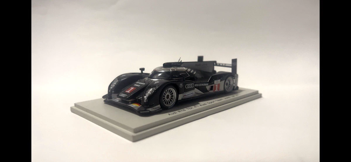 Audi R10 TDI - Winner Le Mans 2008 (Zilver) 1/43 Spark - Modelauto