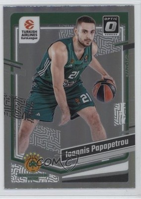 2023-24 Panini Donruss EuroLeague Optic Holo Prizm Ioannis Papapetrou #66 14dq