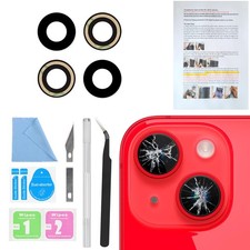 ASDAWN Back Rear Camera Lens Glass iPhone 14 6.1in , 14 Plus 6.7in
