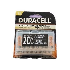 Duracell 13 Long Lasting Batteries Da13B24ZM 24 Piles New #902